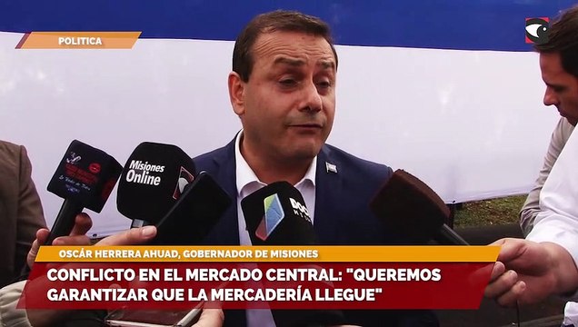 Conflicto en el Mercado Central Queremos garantizar que la mercadería llegue