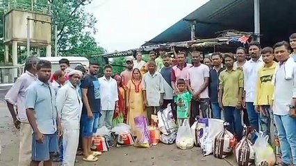 VIDEO : भारी बारिश से प्रभावितों की मदद में आया युवक कांग्रेस