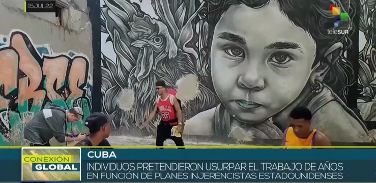 Barrio de San Isidro en La Habana, Cuba, reafirma principios revolucionarios