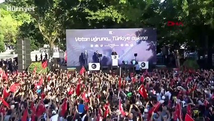 MHP Lideri Devlet Bahçeli, Saraçhane'deki 15 Temmuz Anma Programı'na katıldı
