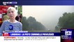 Incendies en Gironde: "La nuit a été compliquée à Landiras [...] On a 4700 hectares de brulés" annonce la préfète de la Gironde