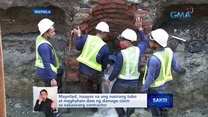 Ilang customer ng Maynilad, nagdusa sa water service interruption na bunsod ng nasirang tubo | Saksi