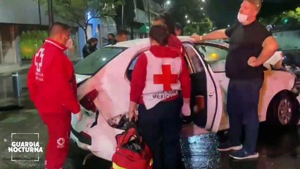 Un joven alcoholizado provocó una carambola sobre calzada Federalismo que dejó dos lesionados