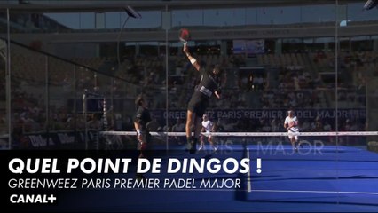 Le point de dingos signé Lebron / Galan qui remporte le 1er set !