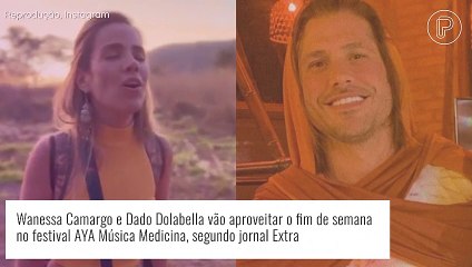 Wanessa Camargo e Dado Dolabella estão juntos em evento que promete 'cura planetária'. Saiba detalhes