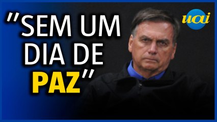 Bolsonaro em JF: 'Há três anos e meio sem paz'