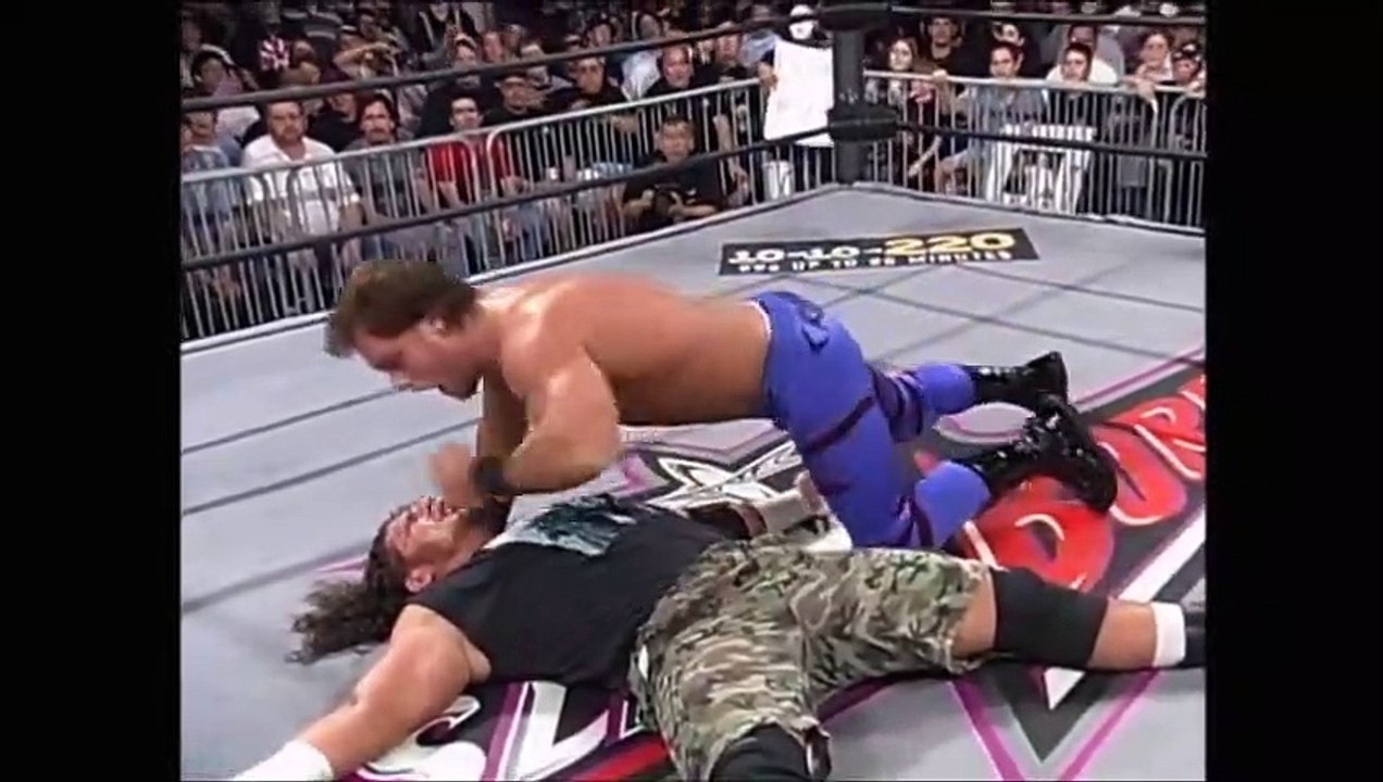 Chris Benoit & Dean Malenko vs Raven & Perry Saturn vs Rey Mysterio Jr. & Kidman - WCW Slamboree 1999 (World Tag Team Tilte match)