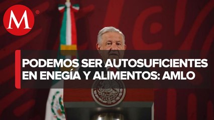 "Tenemos potencial para ser autosuficientes en producción": AMLO