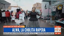 Alwa, cholita rapera estará en el Miss Bolivia