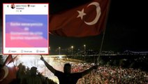 Ortalığı karıştıran küfürlü 15 Temmuz paylaşımını yapan şahıs kıskıvrak yakalandı