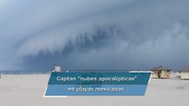 “Nubes apocalípticas” en la playa Miramar sorprenden en redes sociales
