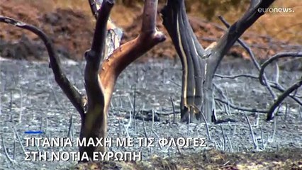 «Ευχαριστώ» του Μακρόν στην Ελλάδα - Τιτάνια μάχη με τις φλόγες στη νότια Ευρώπη