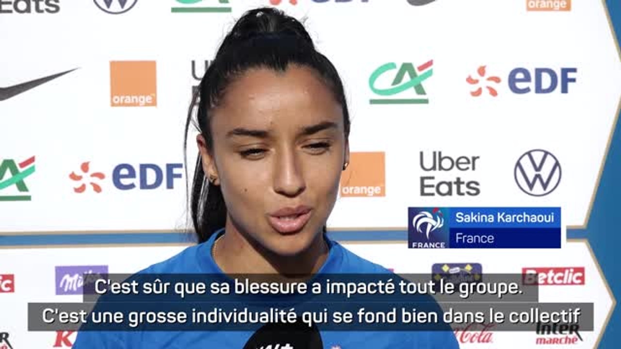 Bleues - Karchaoui : "Katoto ? On est tristes pour elle"