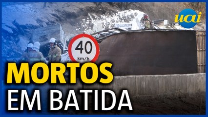 Betim: duas pessoas morrem em acidente na BR-262