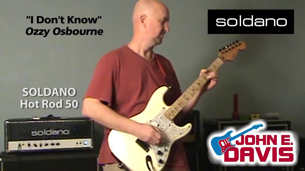 John Davis Soldano Hot Rod 50 Demo video Dailymotion