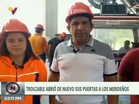 Trolcable Mérida reinicia operaciones después de realizar labores de mantenimiento del sistema