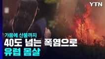 40도 넘는 기록적인 폭염으로 유럽 몸살...가뭄에 산불까지 / YTN