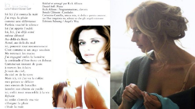 Lara Fabian — ici (Lara Fabian/Daniel Seff) | Lyrics | CD Album | LARA FABIAN : PURE | Édition Collector