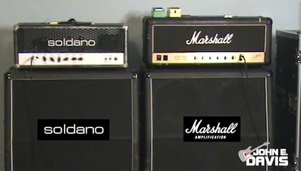 John Davis | Soldano Hot Rod 50 And Marshall JCM 800