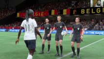 france vs belgium womens football highlights - fifa 22