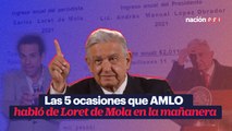 Las 5 ocasiones que AMLO habló Loret de Mola en la mañanera