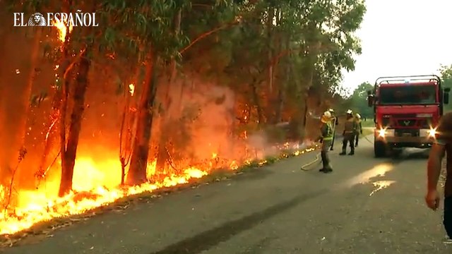 Las altas temperaturas favorecen la propagación de incendios en varias comunidades