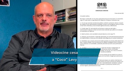 Por denuncias de acoso sexual, Videocine cesa a “Coco” Levy