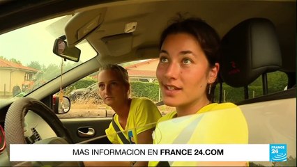 Autoridades francesas volcadas a las evacuaciones de ciudadanos ante propagación de incendios
