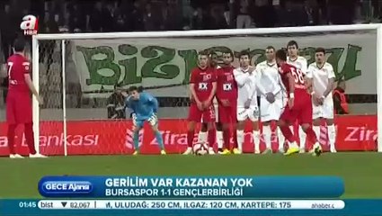 Bursaspor 1-1 Gençlerbirliği 04.03.2015 - 2014-2015 Turkish Cup Quarter Final 1st Leg
