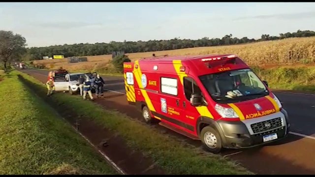 Homem sofre queda de seis metros de altura no Reassentamento São Francisco e é socorrido pelo Siate