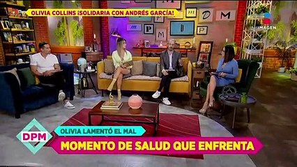 Olivia Collins manda mensaje de aliento a Andrés García ante su estado de salud