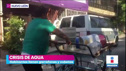 Se agudiza la crisis del agua en Nuevo León; presas están en agonía