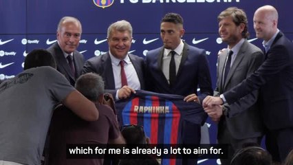 Raphinha reveals Ronaldinho inspiration in joining Barca