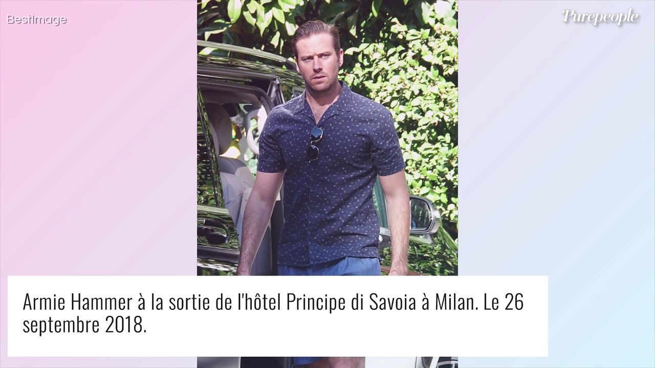 Armie Hammer : L'acteur accusé de viol repéré aux Îles Caïmans, il a retrouvé du travail !