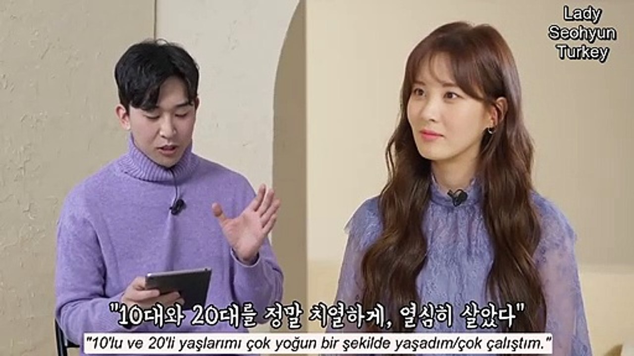 [Türkçe Altyazılı] Seohyun - GeniusSKLee Röportajı