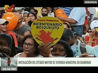 Miranda I Instalan Órgano Municipal de Vivienda y Hábitat en el municipio Plaza