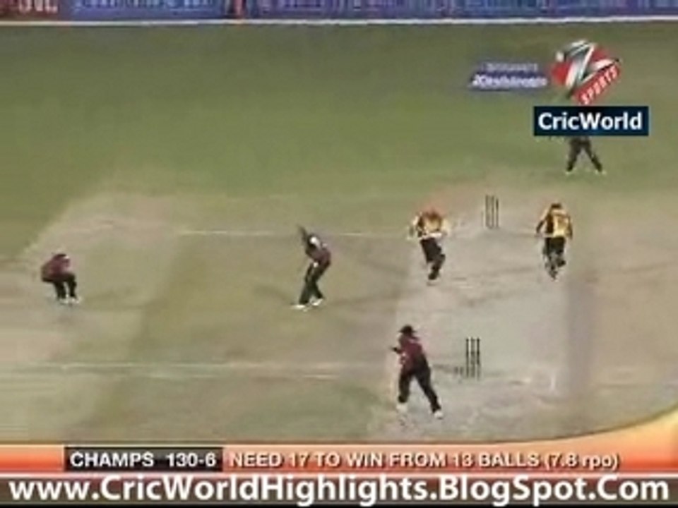 ICL: Part 3 - 4th Match Tigers v Champs Highlights