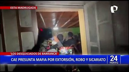 Barranca: Desarticulan banda dedicada a la extorción