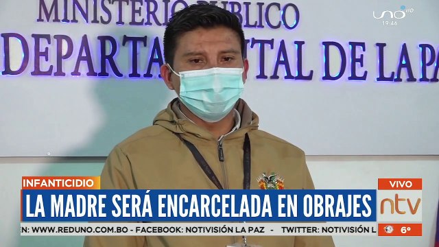 A la cárcel por seis meses con detención preventiva fue enviada a la madre de la menor, que es acusada por infanticidio.