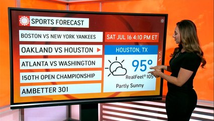 Your mid-July weekend sports forecast