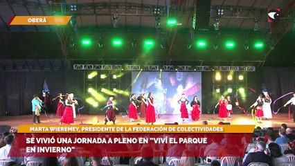 Se vivió una jornada a pleno en Viví el Parque en invierno