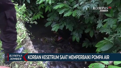 Pekerja Bangunan Tewas Kesetrum saat Perbaiki Pompa Air