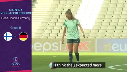 Voss-Tecklenburg believes Finland will 'throw everything' into game against Germany