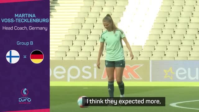 Voss-Tecklenburg believes Finland will 'throw everything' into game against Germany