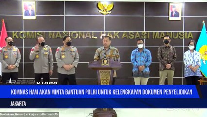 Komnas HAM Terkait Perkembangan Penyelidikan Peristiwa Penembakan di Rumah Dinas Kadiv Propam Polri