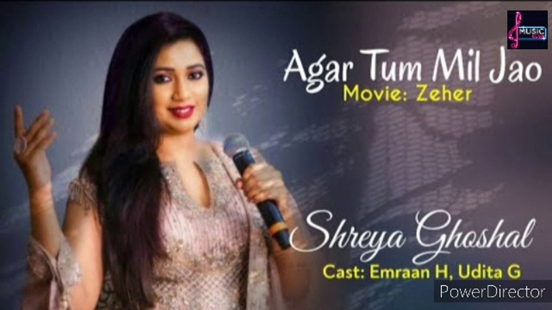 Agar Tum Mil Jao (Full Song) | Shreya Ghoshal | Zeher | Emraan Hashmi,  Udita Goswami - video Dailymotion