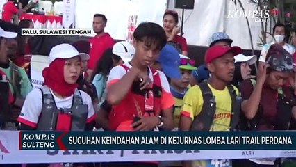Suguhan Keindahan Alam di Kejurnas Lomba Lari Trail Perdana