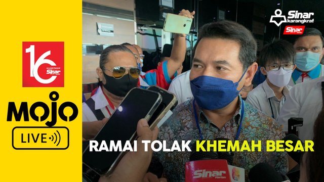 Kongres PKR: Rafizi yakin ramai tolak khemah besar