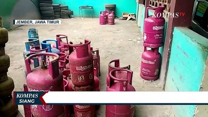 Dampak Kenaikan Harga Elpiji Nonsubsidi : Elpiji 3 Kg Diserbu Warga, Agen Mengaku Kewalahan!