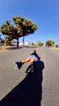 Content Creator Falls on Street While Roller Skating